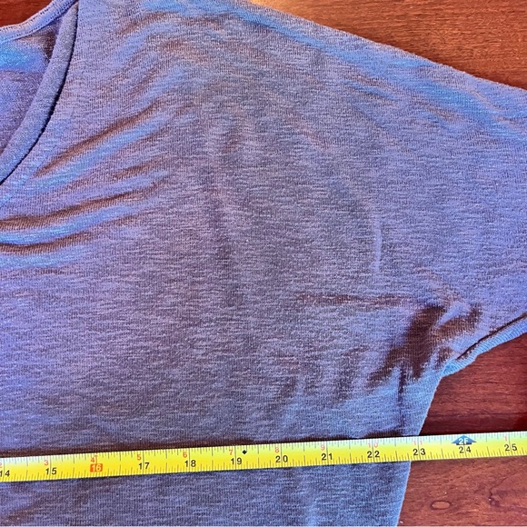 LAILA JAYDE Dolman Sweater 3/4 Sleeve Size XSP Taupe Knit - Picture 6 of 7